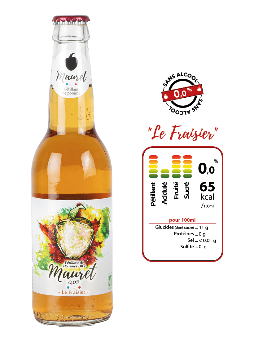 Cidre Mauret sans alcool