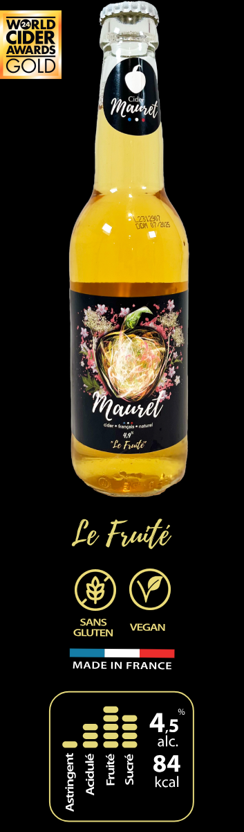 Cider fruité par Cidre Mauret