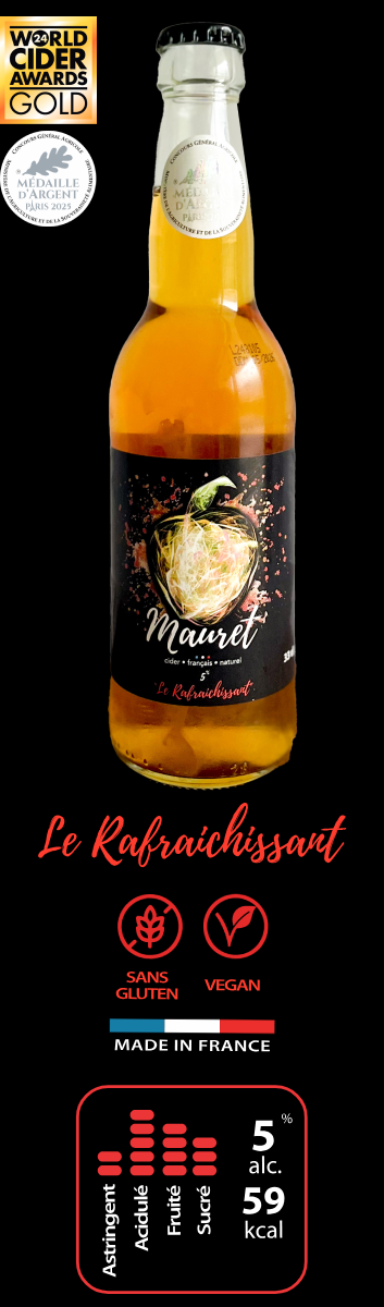Cider rafraîchissant par Cidre Mauret