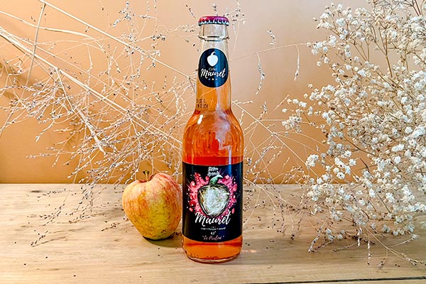 Cider Praliné par Cidre Mauret, le cidre français et naturel